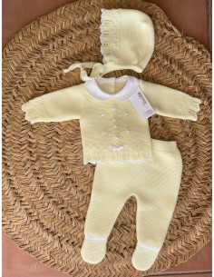 Conjunto 3 pieza amarillo