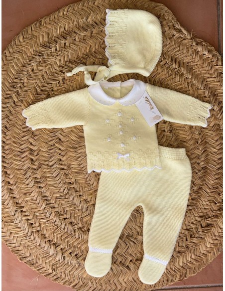 Conjunto 3 pieza amarillo