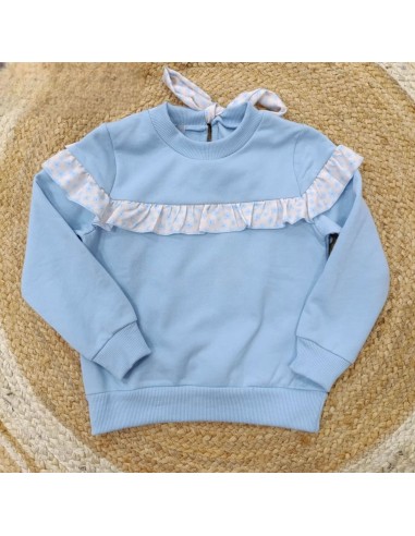 Sudadera celeste