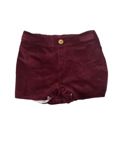 Pantalón pana burdeos