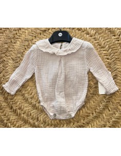 Pelele bambula camel