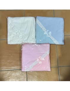 Capa de baño lisa lazo