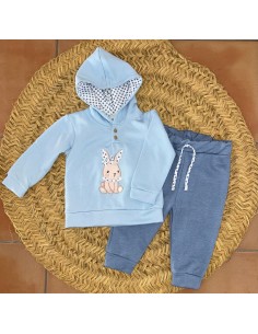 Chándal conejo niña