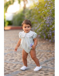 Pelele Maxi cuello floral