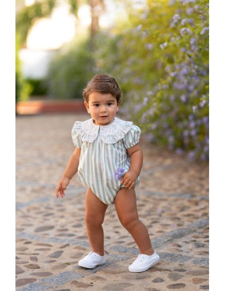 Pelele Maxi cuello floral