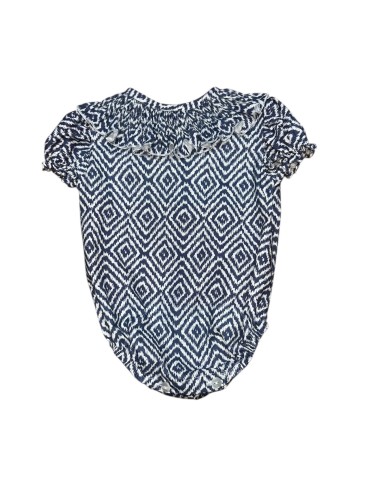 Pelele étnico azul marino