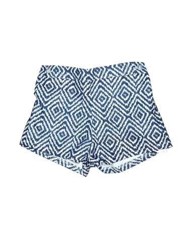 Pantalón corto étnico azul marino