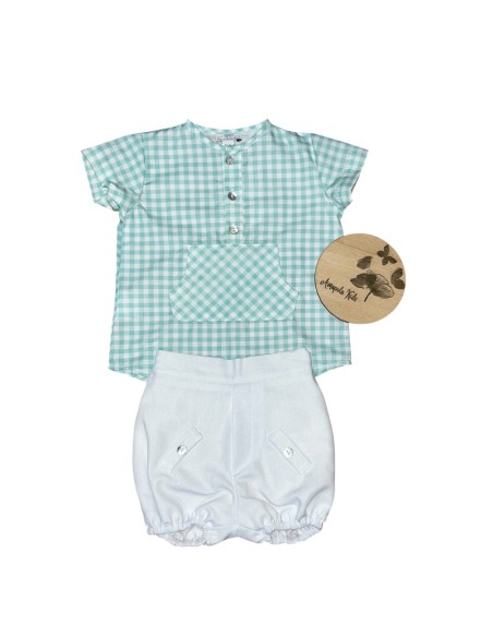 Conjunto niño cuadro Vicky