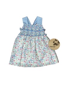 Vestido floral azulon