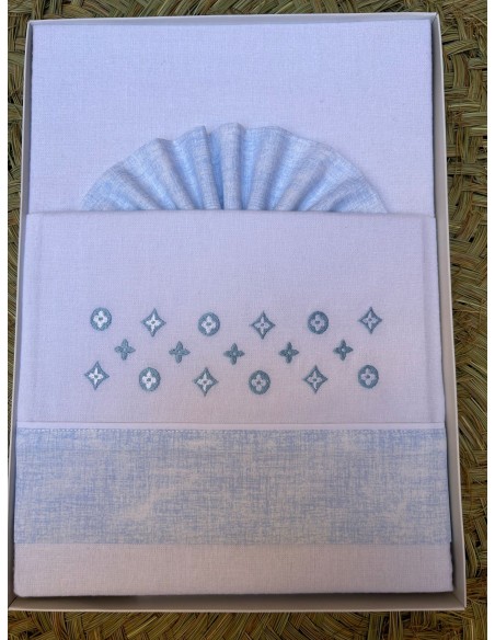 Sábanas Carro Franela Celeste - Comodidad y Calidez para Tu Bebé