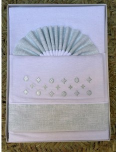 Sábanas Minicuna Franela Verde Agua - Comodidad para Tu Bebé