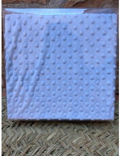 Manta de Topos Celeste - Suave y Encantadora para Tu Bebé