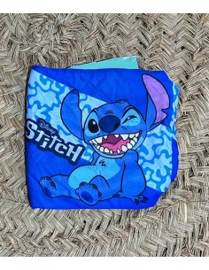 Cuello stitch azul