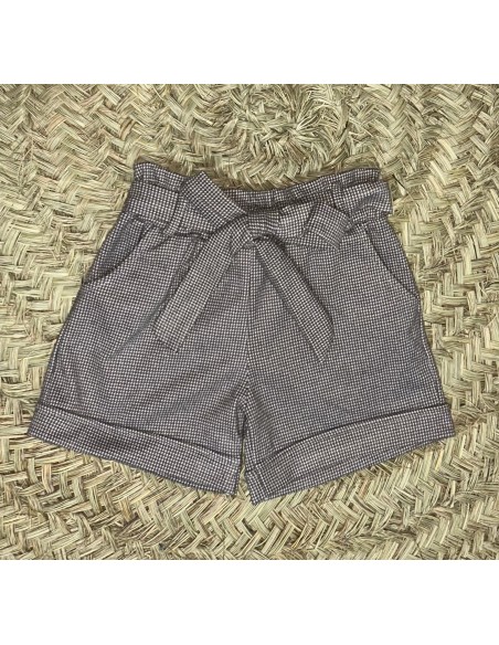 Pantalón corto Vicky marrón chocolate