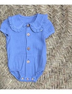 Pelele bambula azulón