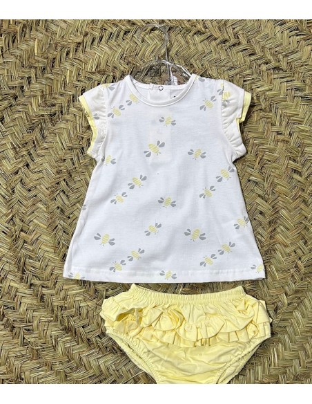 Conjunto babybol avejas