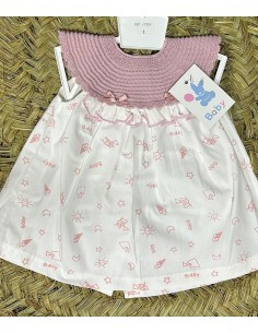Vestido baby rosa