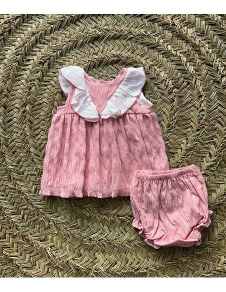 Jesusito rosa y blanco