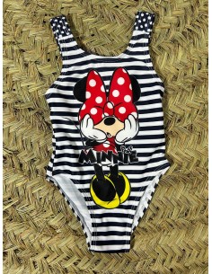 Bañador minnie azul marino