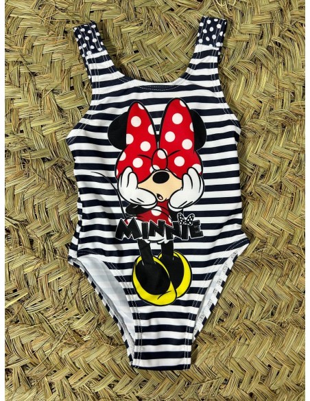 Bañador minnie azul marino