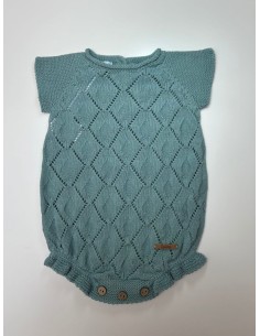 Pelele de hilo verde