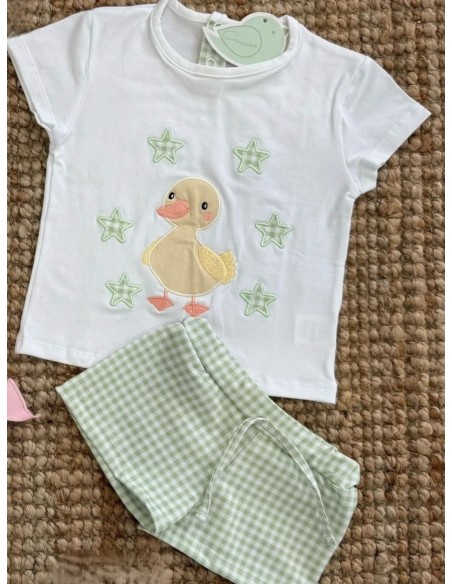 Conjunto de baño pato niño