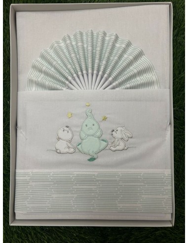 Sábana mini cuna elefante