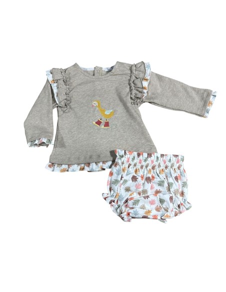Conjunto niña pato