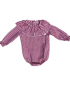 Pelele maxi cuello rojo 2