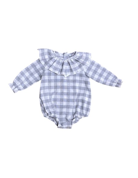 Pelele maxi cuello gris