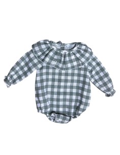 Pelele maxi cuello verde 2