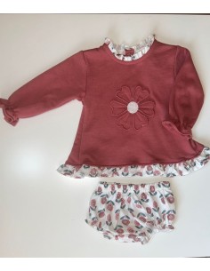 Conjunto rosella niña