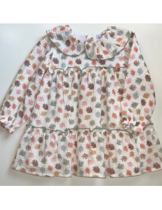 Vestido hojas