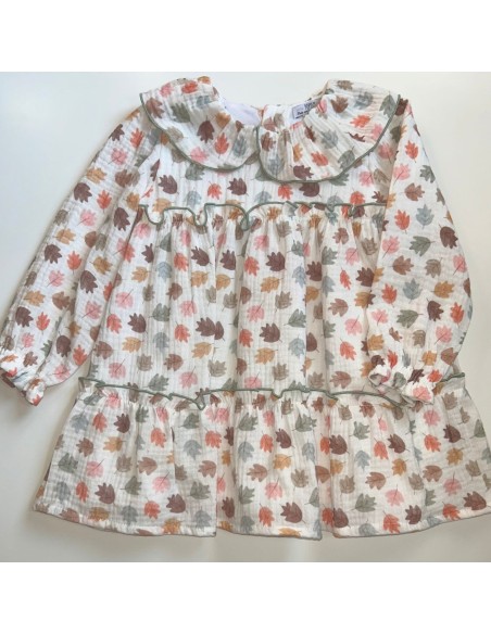 Vestido hojas