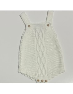 Ranita de lana en blanca