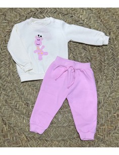 Chándal jirafa niña