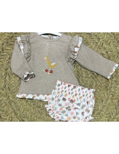 Conjunto niña pato 2