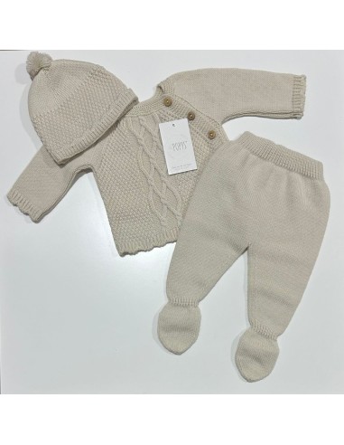 Conjunto lana 3 piezas