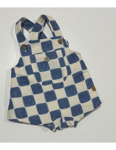 Ranita cuadros azulón 2