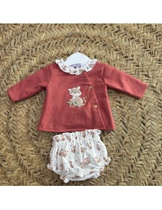 Conjunto zorro niña