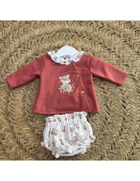 Conjunto zorro niña