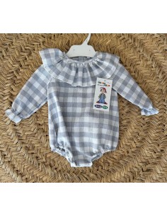 Pelele maxi cuello gris